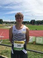 David Vogelauer scheitert hauchdünn am U18-EM-Limit in Graz!