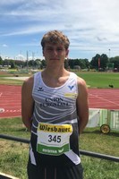 100 m-Finalplatz für David Vogelauer bei den Balkan-Spielen in Serbien!
