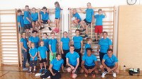 Trainingsauftakt in der Halle